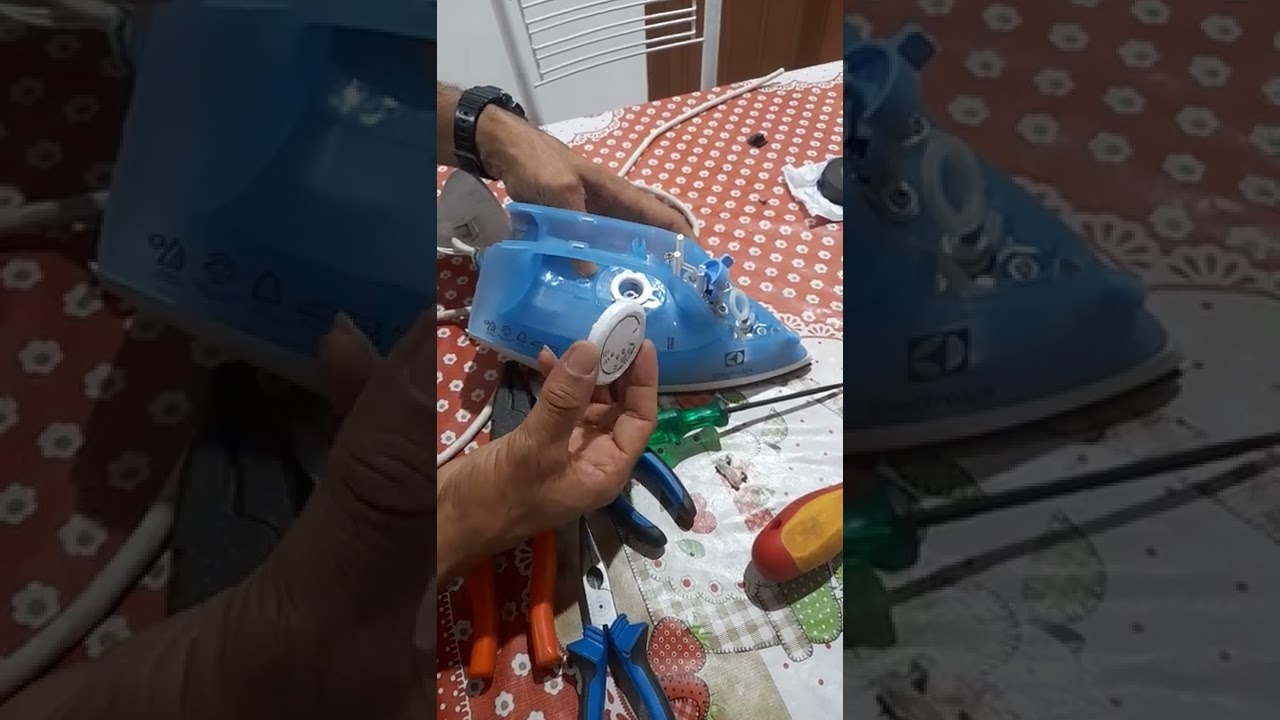 Como desmontar e consertar ferro Eletrolux (passo a passo)!