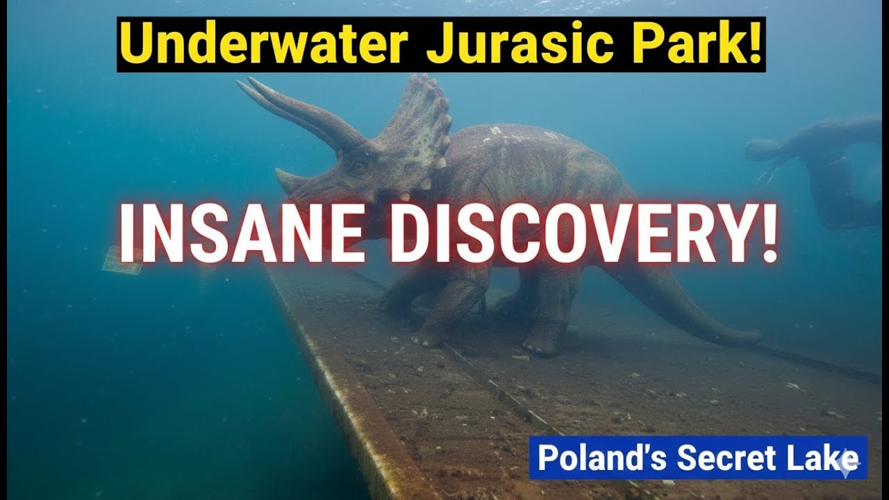 Underwater Jurassic Park & Christmas Tree! 🦖🎄 Diving in Poland