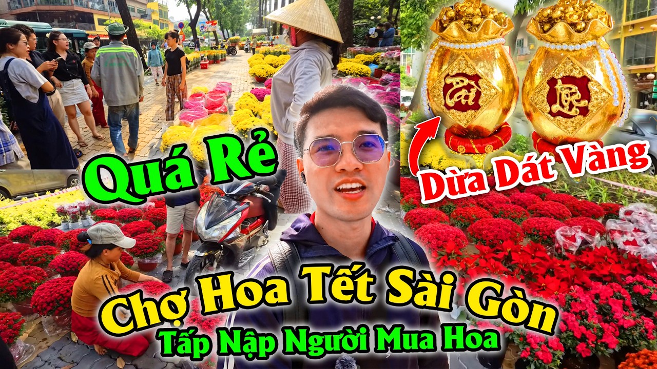 Chợ Hoa Tết Quận 1 