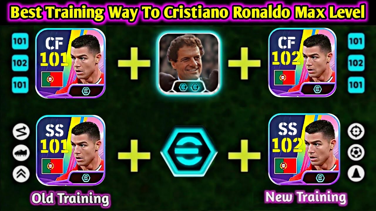Cristiano Ronaldo Best Training Way To Max Level In Efootball ! Ronaldo Efootball 2026