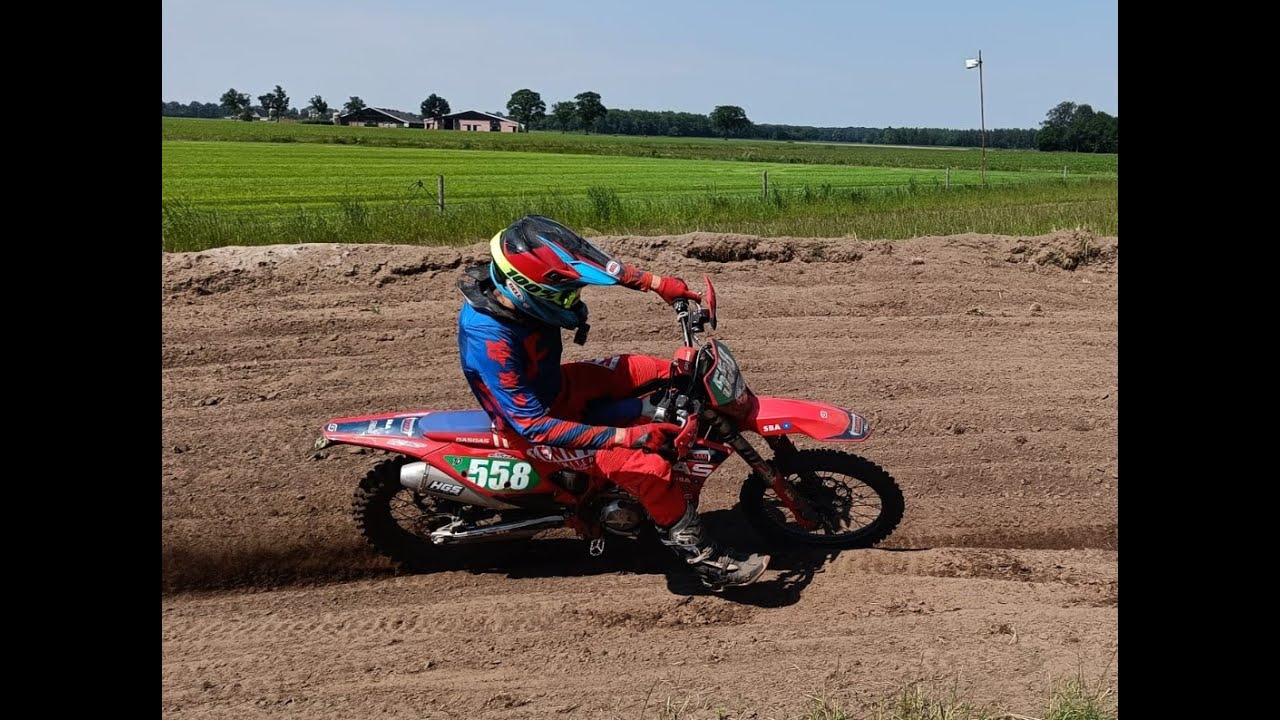 Gasgas ec350F on a sandy motocross track HGS
