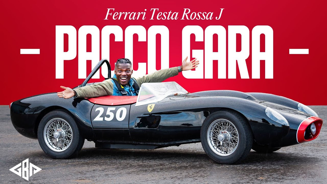 The Little Car Company's Ferrari Testa Rossa J: Pacco Garo Edition - Ultimate Miniature Masterpiece