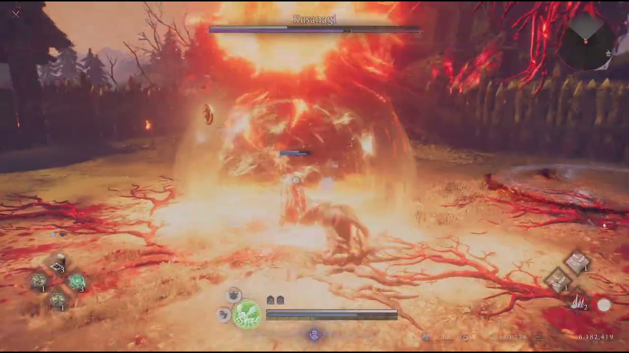 Nioh 3 Red-clothed Maiden NG+ 4 weapons
