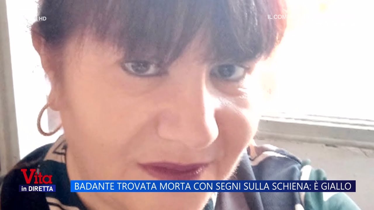 Badante trovata morta con segni sulla schiena: è giallo - Vita in diretta 07/10/2025