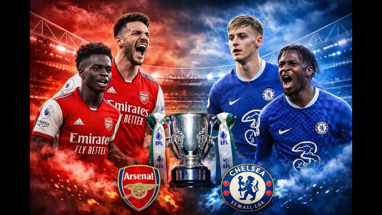 Arsenal vs Chelsea | Lig Kupası Yarı Finalinde Dev Kapışma!
