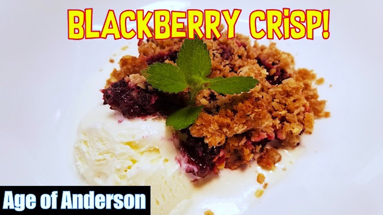 Blackberry Crisp: So Simple, so Great!