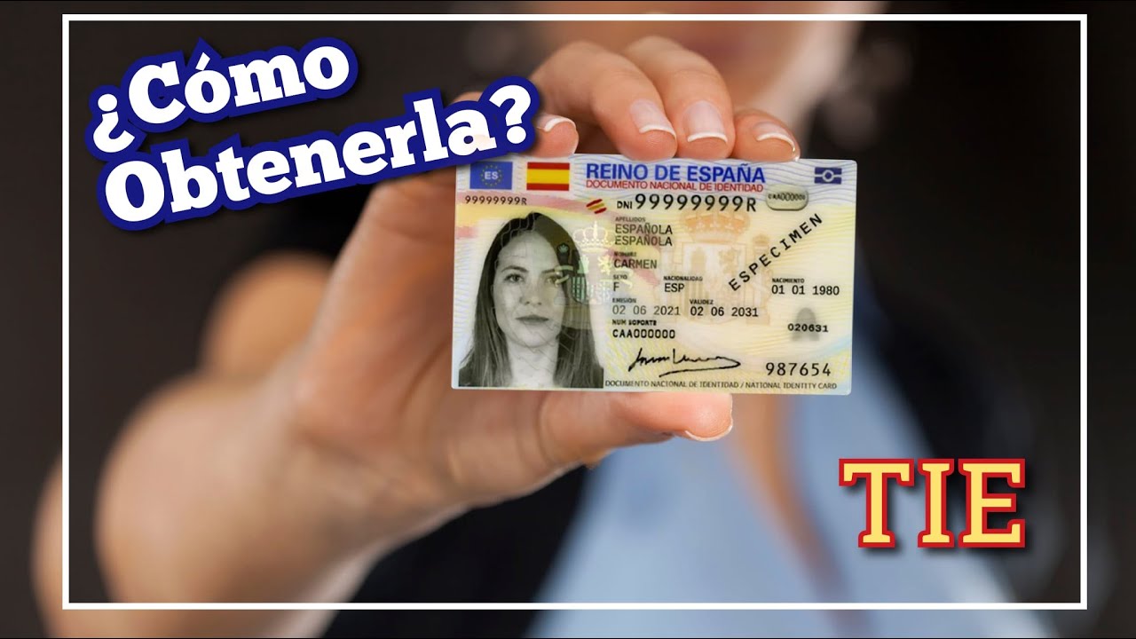 OBTENER la TIE (Tarjeta de Identidad de Extranjero) 🇪🇸​  PASO a PASO | Cimma