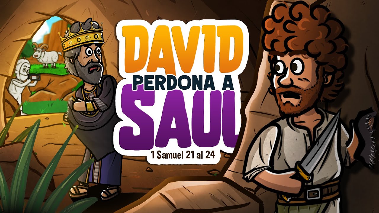 David perdona a Saúl 🙏👑| El fugitivo de Israel 🏃‍♂️ | Historia de la Biblia Mi Primera Biblia | 60