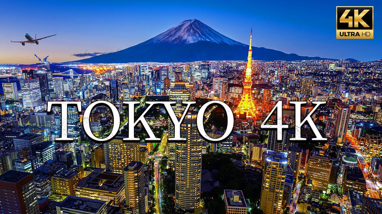 【4K HDR】TOKYO Night View Tour in timelapse 究極の東京夜景タイムラプス