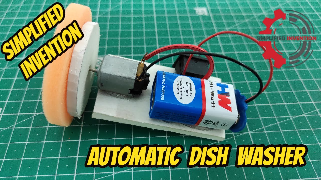 Automatic Dish Washer | DIY | Technical Education | Stephen | Ratnesh | Simplified Invention