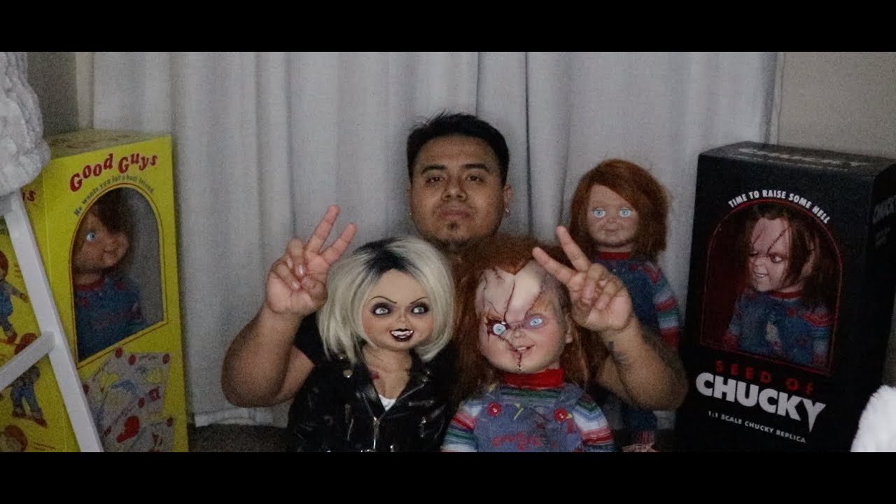 ASMR Chucky doll collection | Soft spoken