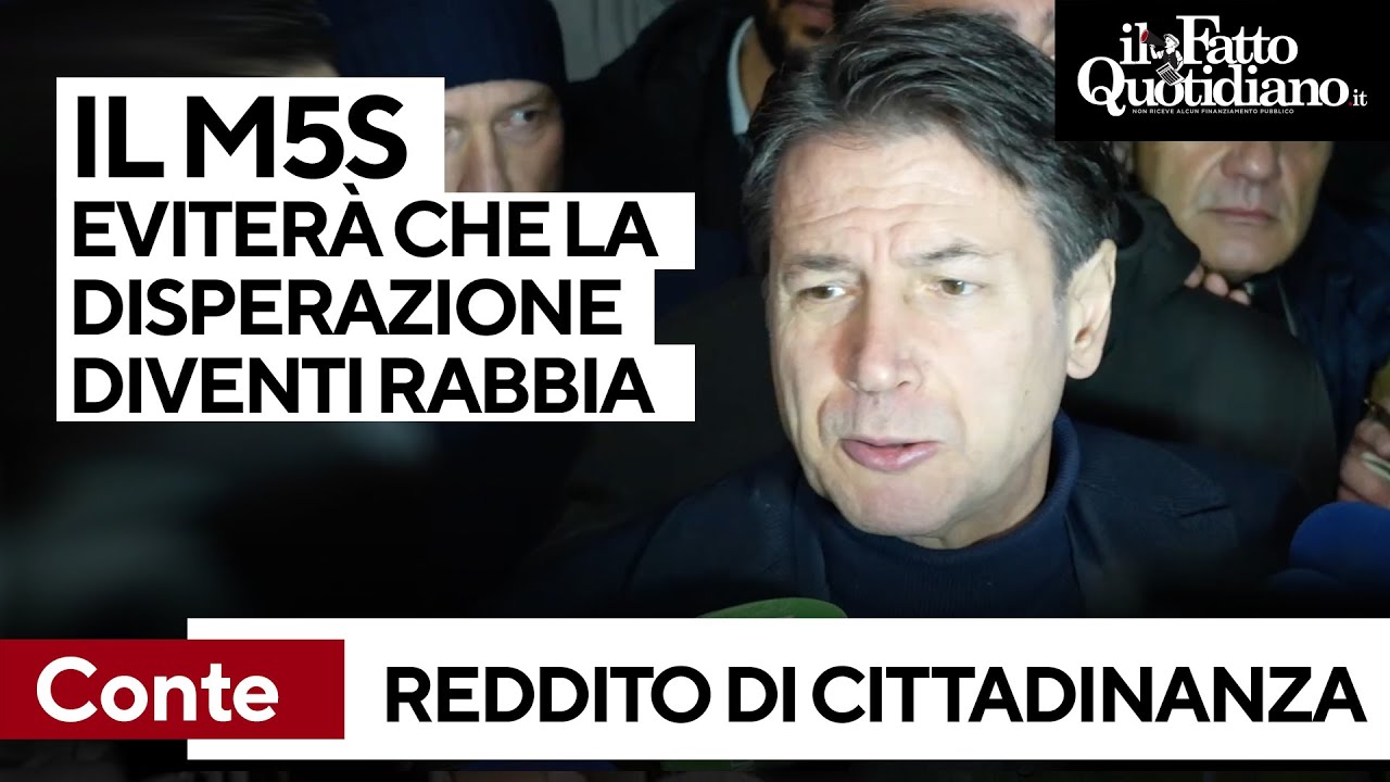 Giuseppe Conte a Scampia: 