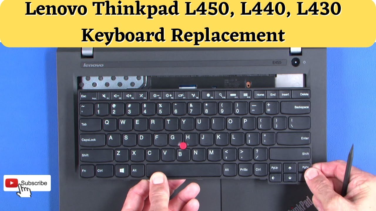 Lenovo L450 L440 L430 Keyboard Replacement #lanovo #negitechnology