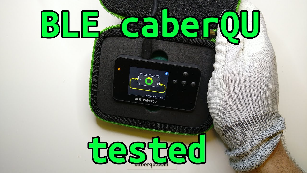 Обзор BLE caberQU для тестирования 5 различных кабелей