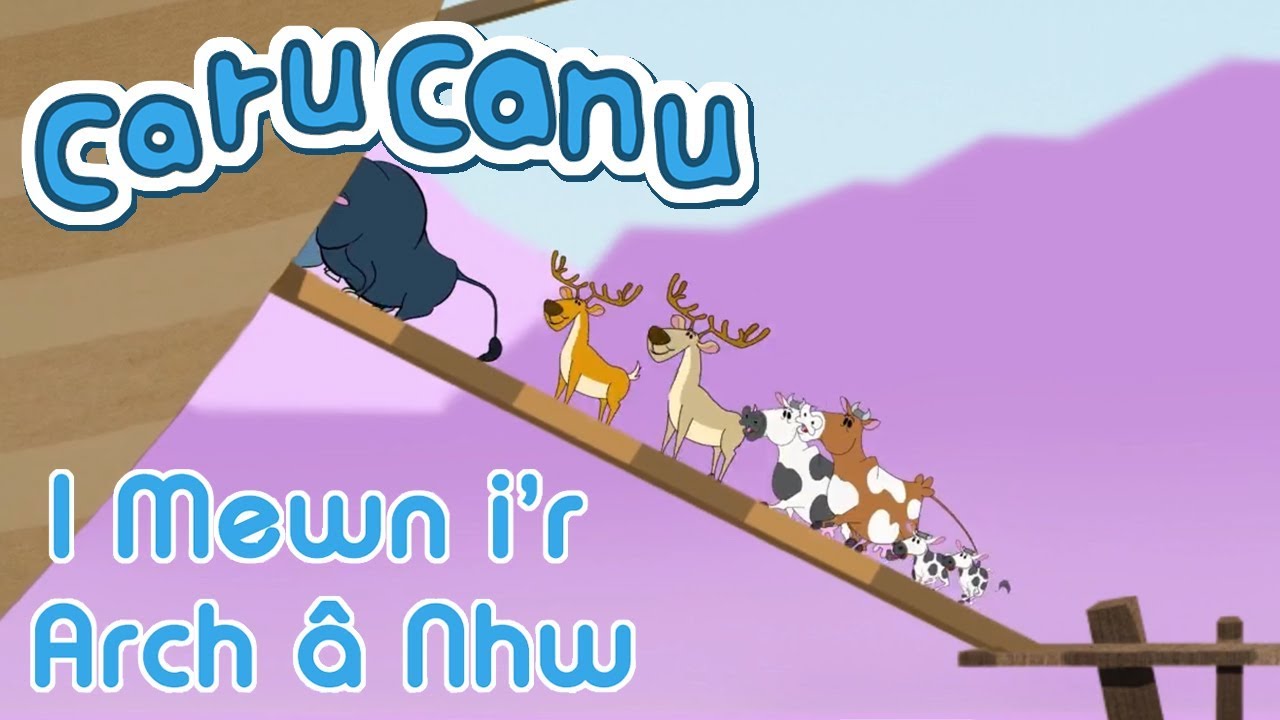 Caru Canu | I Mewn i'r Arch (Welsh Children's Song)