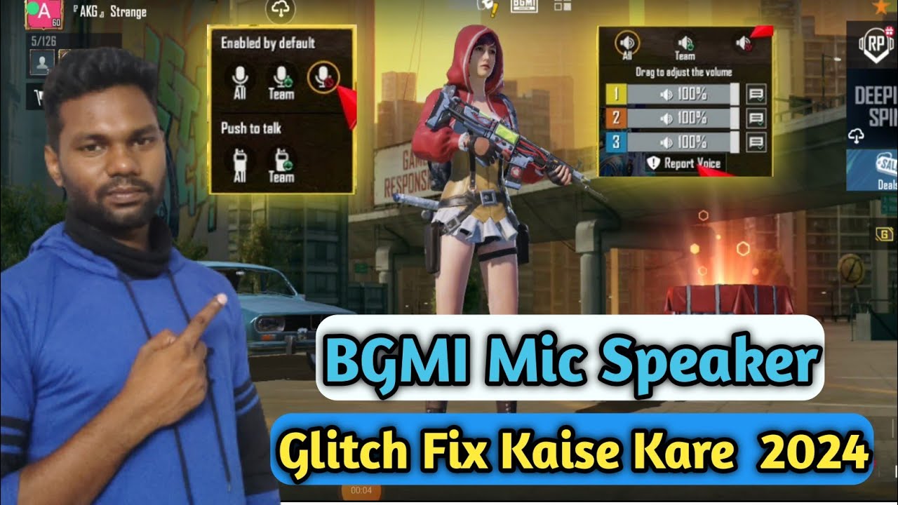 BGMI Mic Speaker Ka Problem Kaise Fix Kare 2024 | Mic Speaker Problem Fix 2024