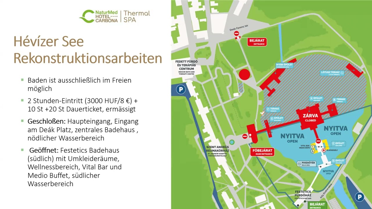 Webinar mit NaturMed Carbona superior, Heviz, Ungarn