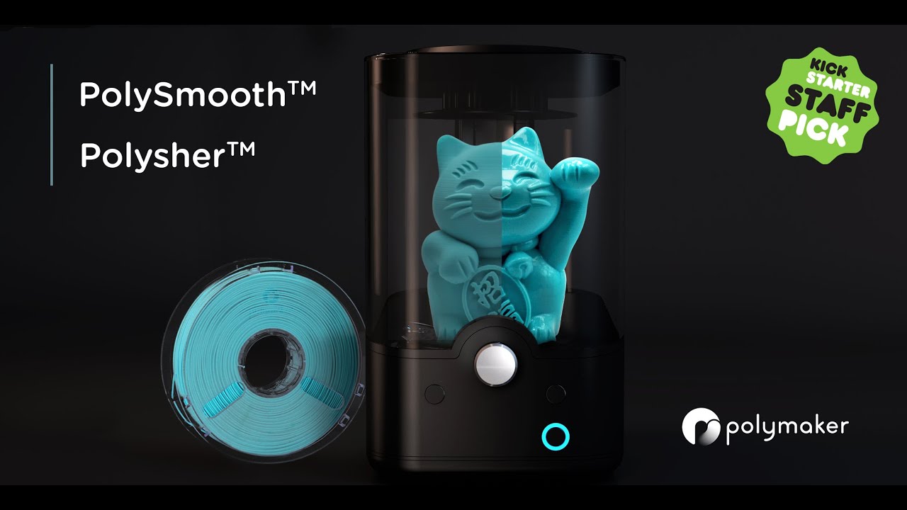 Polymaker PolySmooth and Polysher Trailer Video
