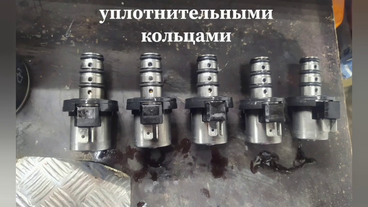 ремонт АКПП f4a42 устранение пинков