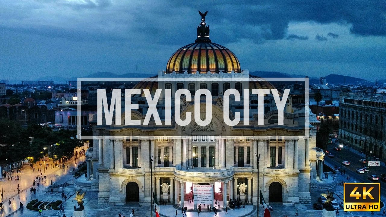 Mexico City Aerial View | 4K Drone Footage of CDMX | Skyline, Z&oacute;calo & Angel of Independence