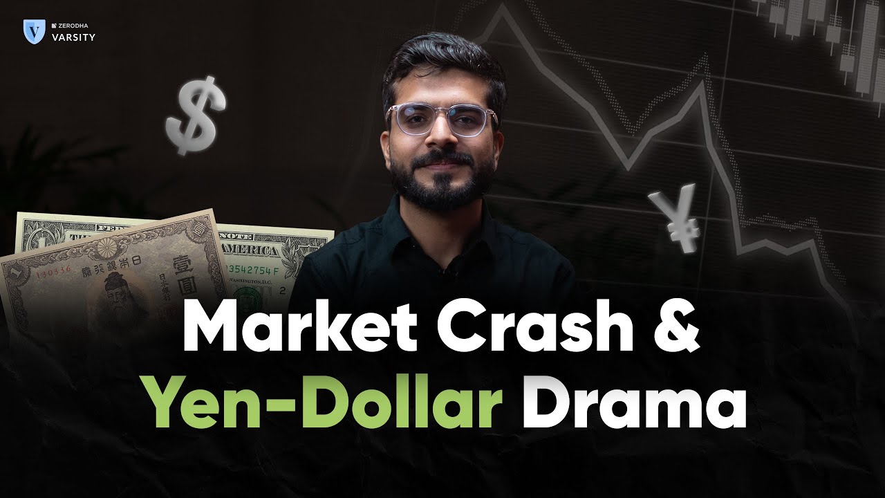 Why Nifty, Nikkei, and Nasdaq Crashed? Are JPY-USD Carry Trades to Blame?