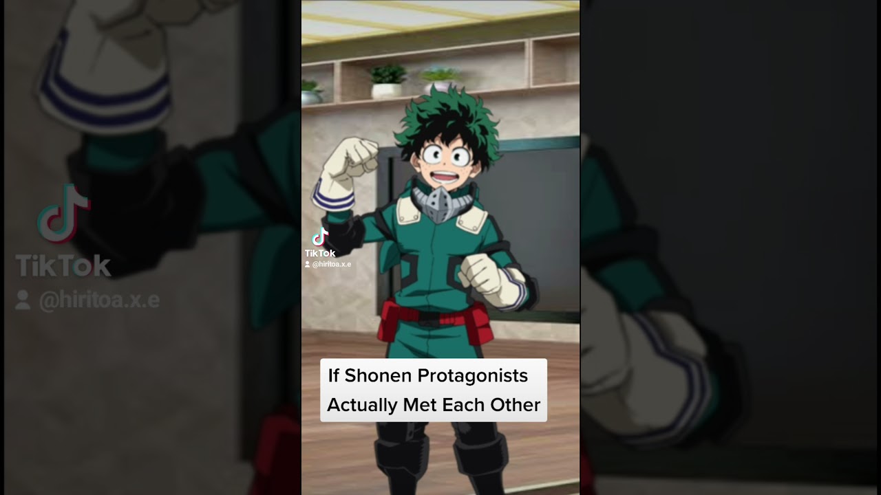 If Shonen Protagonists Actually Met Each Other - #Shorts