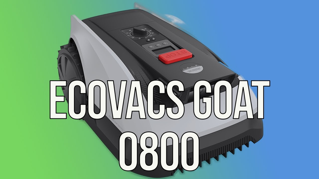 Avis client sur le robot tondeuse ECOVACS Goat O800 RTK Robot Tondeuse sans Fil périphérique
