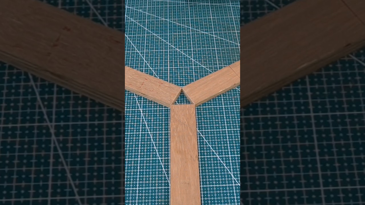 Unbelievable Wood Joint Perfection! #shorts #woodjoint #trending #viral
