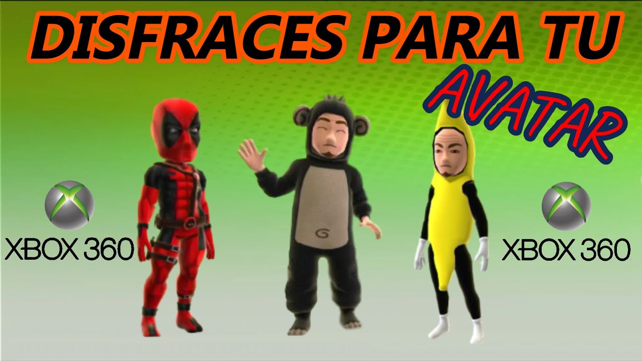 DISFRAZA tu AVATAR en xbox 360