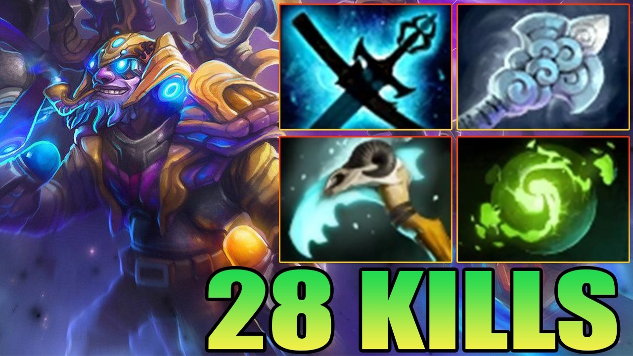 28 Kills Tinker Dota 2 Mid LaneCarry Guide Pro Gameplay Build Tips Tutorial 7.40