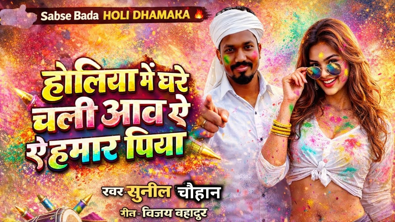Holiya Me Ghare Chali Aawa E Hamar Piya | सुनील चौहान | New Bhojpuri Holi Song 2026