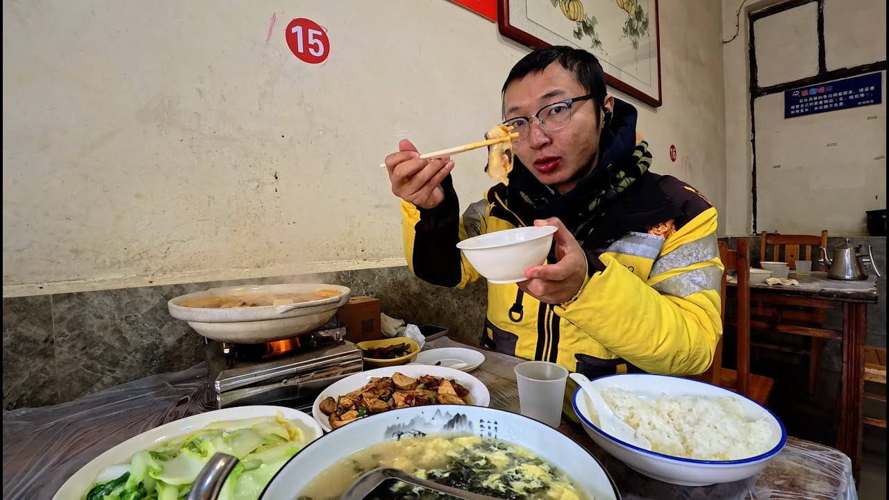 过年送外卖简直是“捡钱”：干3个小时，就能整一桌好菜，满足！