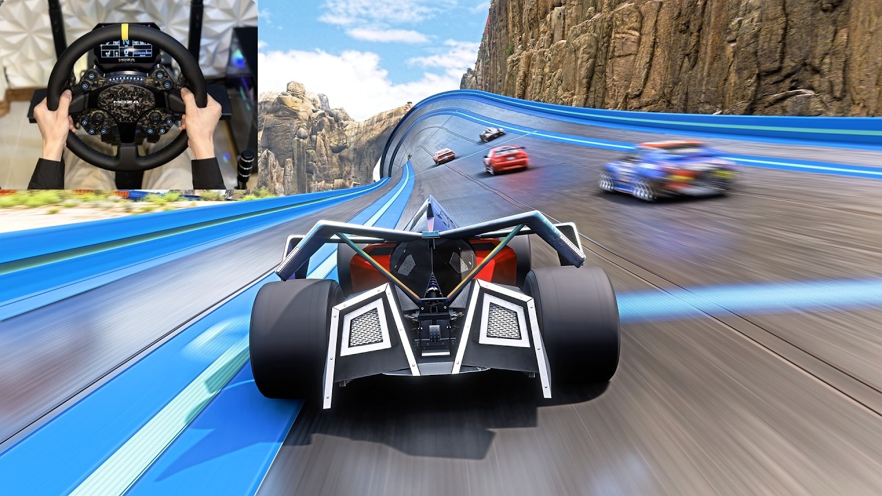 Hot Wheels Bad To The Blade Racing For Forza horizon 5 |Steering Wheel Gameplay