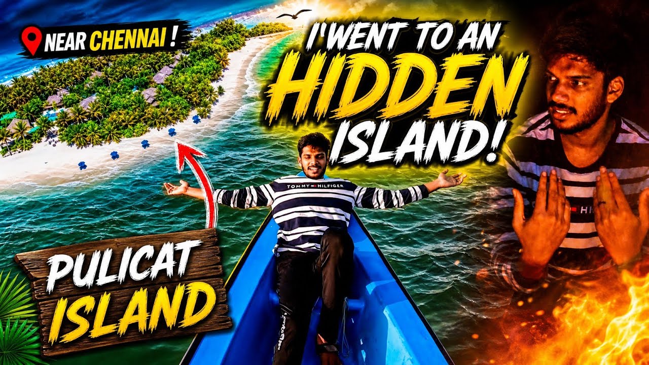 Hidden Island in Chennai 🤩 | Pulicat Island | Tamil