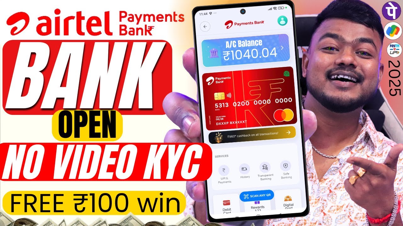 No Video KYC! Airtel Payment Bank Account Open | airtel payment bank kaise banaen