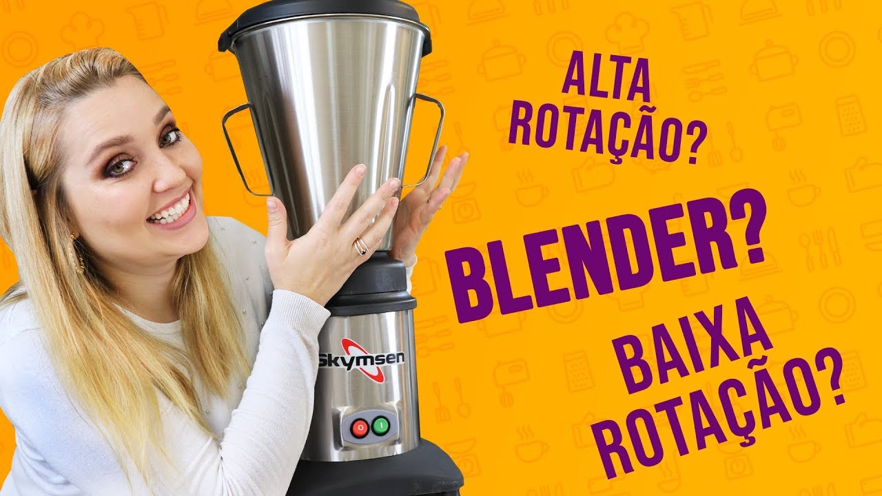 Liquidificador de ALTA ou BAIXA Rotação? Qual Escolher?
