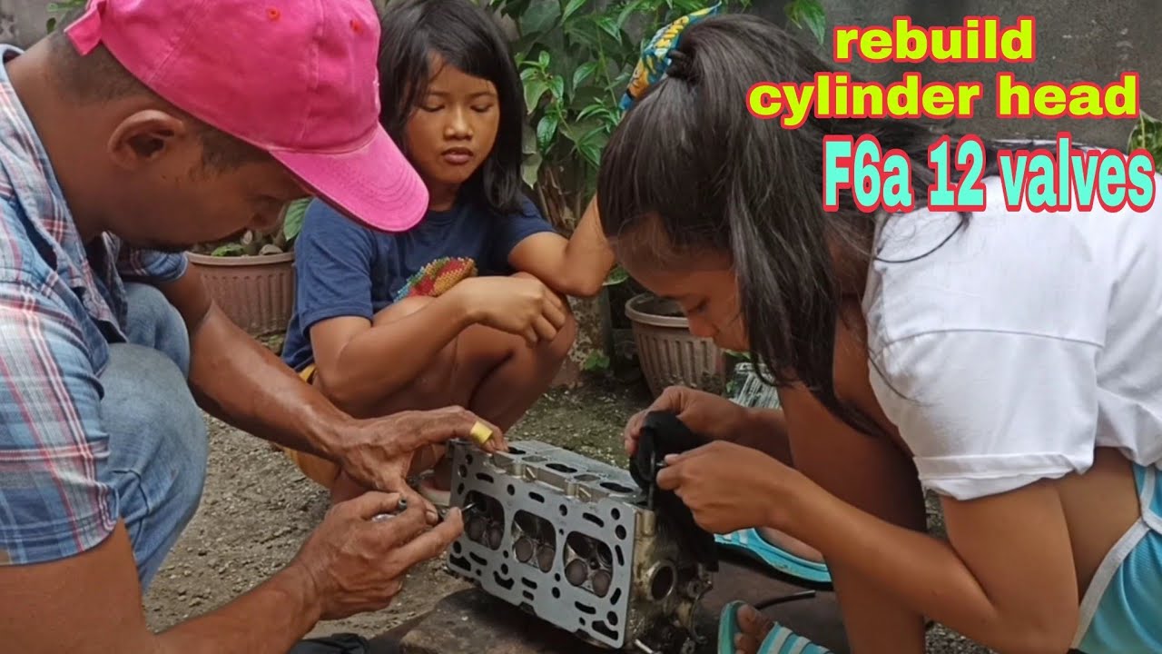 Rebuild cylinder head | F6a 12 valves