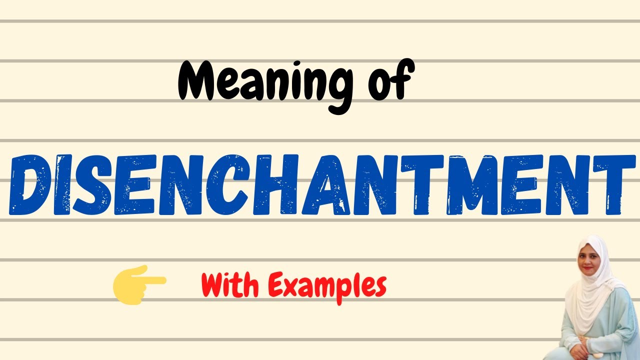 Daily vocabulary | Disenchantment Meaning | Vocabgram