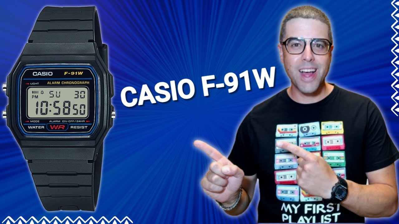 Casio F 91W El Reloj más Famoso del Mundo