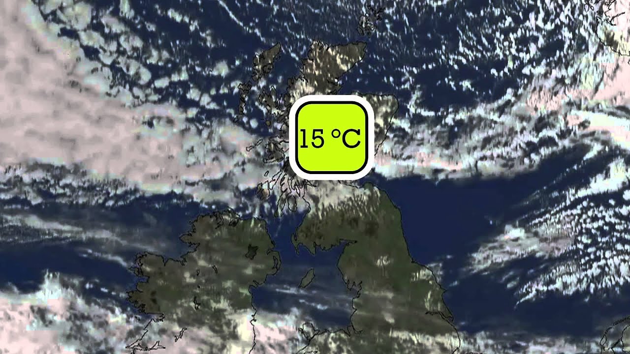 UK weather October 2012 - Satellite imagery