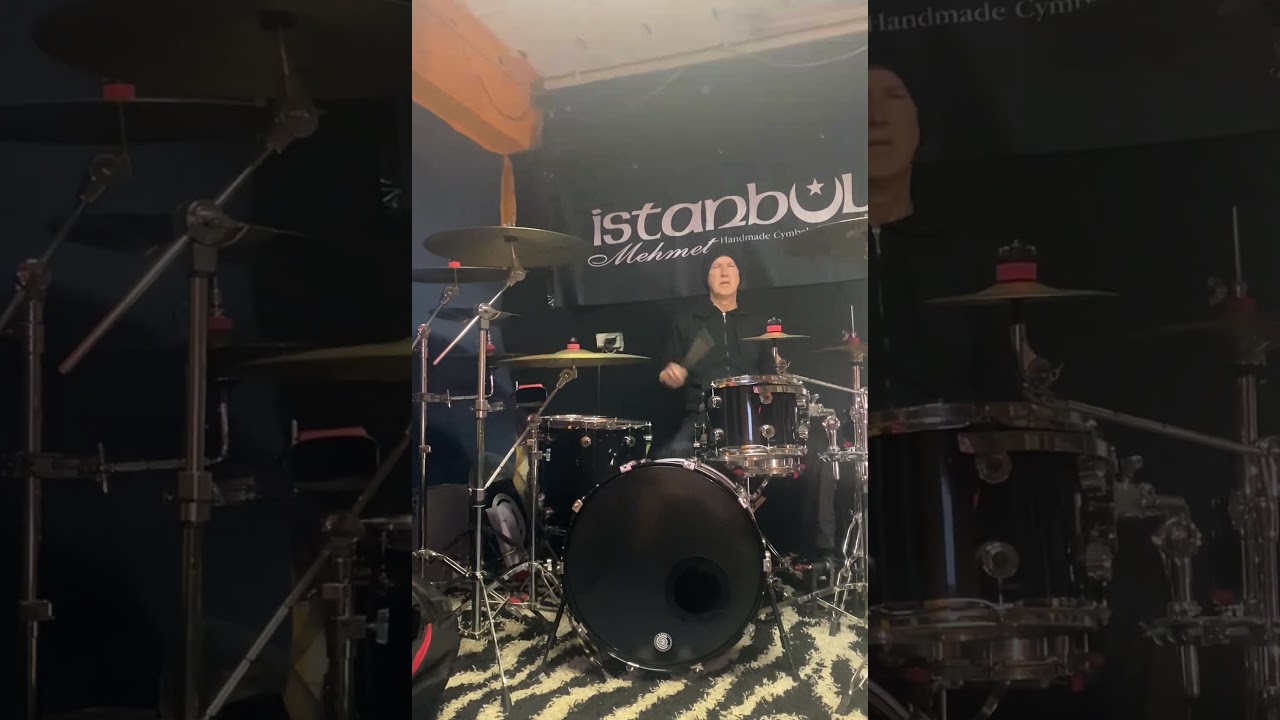 Practice snippet 🥁🤘🥁 #codedrumheads #istanbulmehmetcymbals #rohemadrumsticks #cympadchromatics