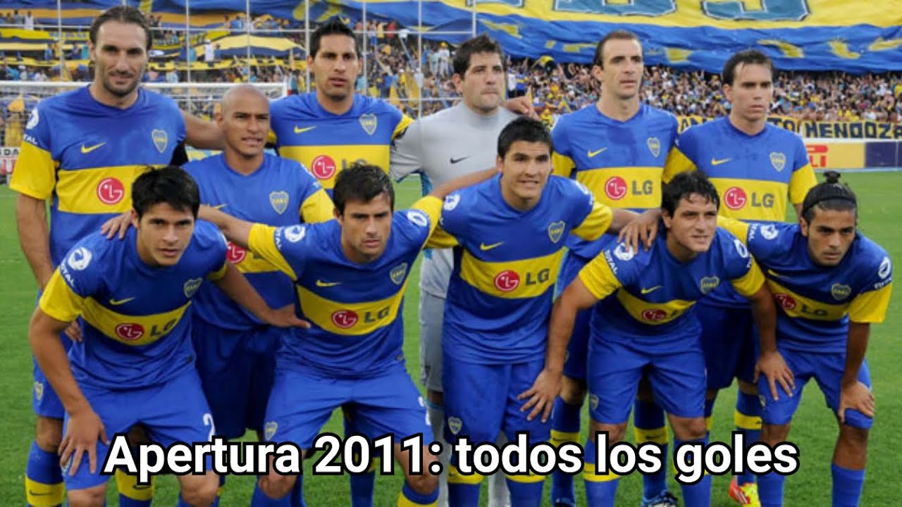 Todos los goles de Boca campeón del Torneo Apertura 2011