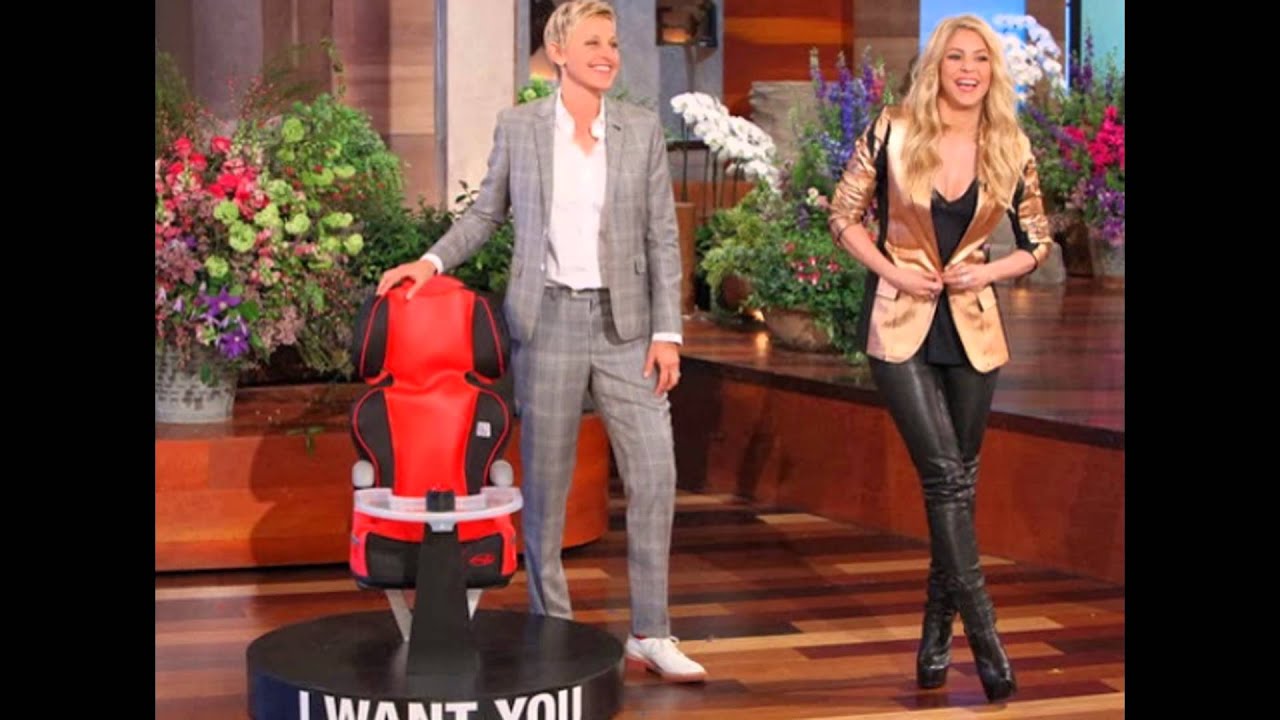 Shakira With Her Husband And Children Photos