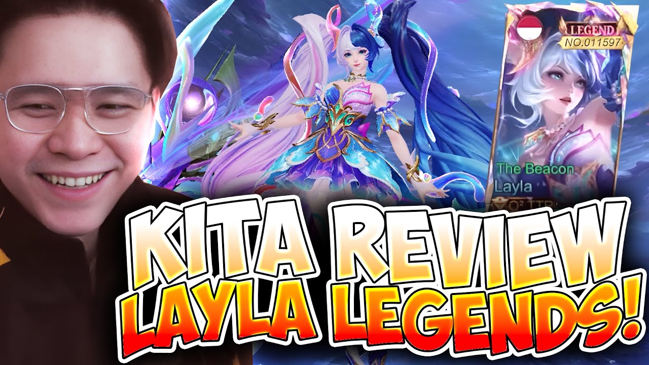 REVIEW SKIN LEGEND LAYLA PEMBERIAN LEMONGOD, MALAH LAWAN MUSUH TENGIL JEK !! - Mobile Legends