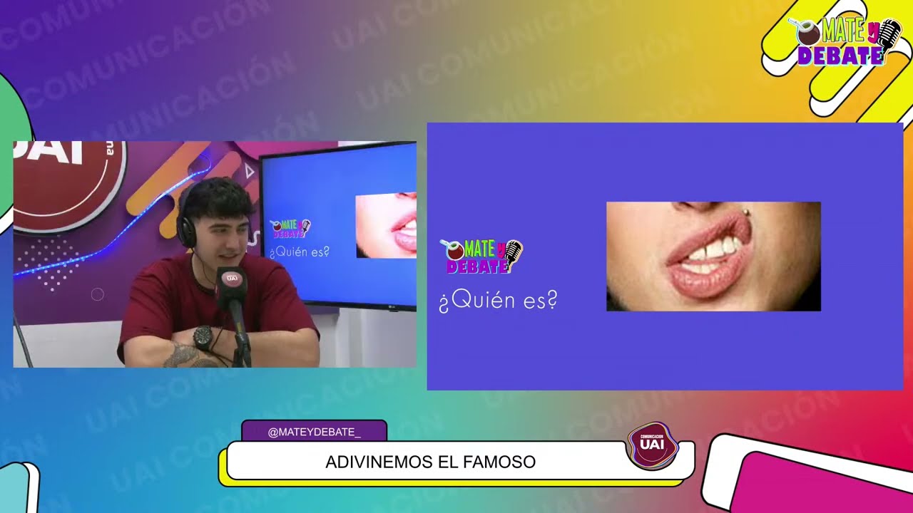 MATE Y DEBATE: ADIVINAMOS EL FAMOSO, ACTUALIDAD Y NOTICIAS