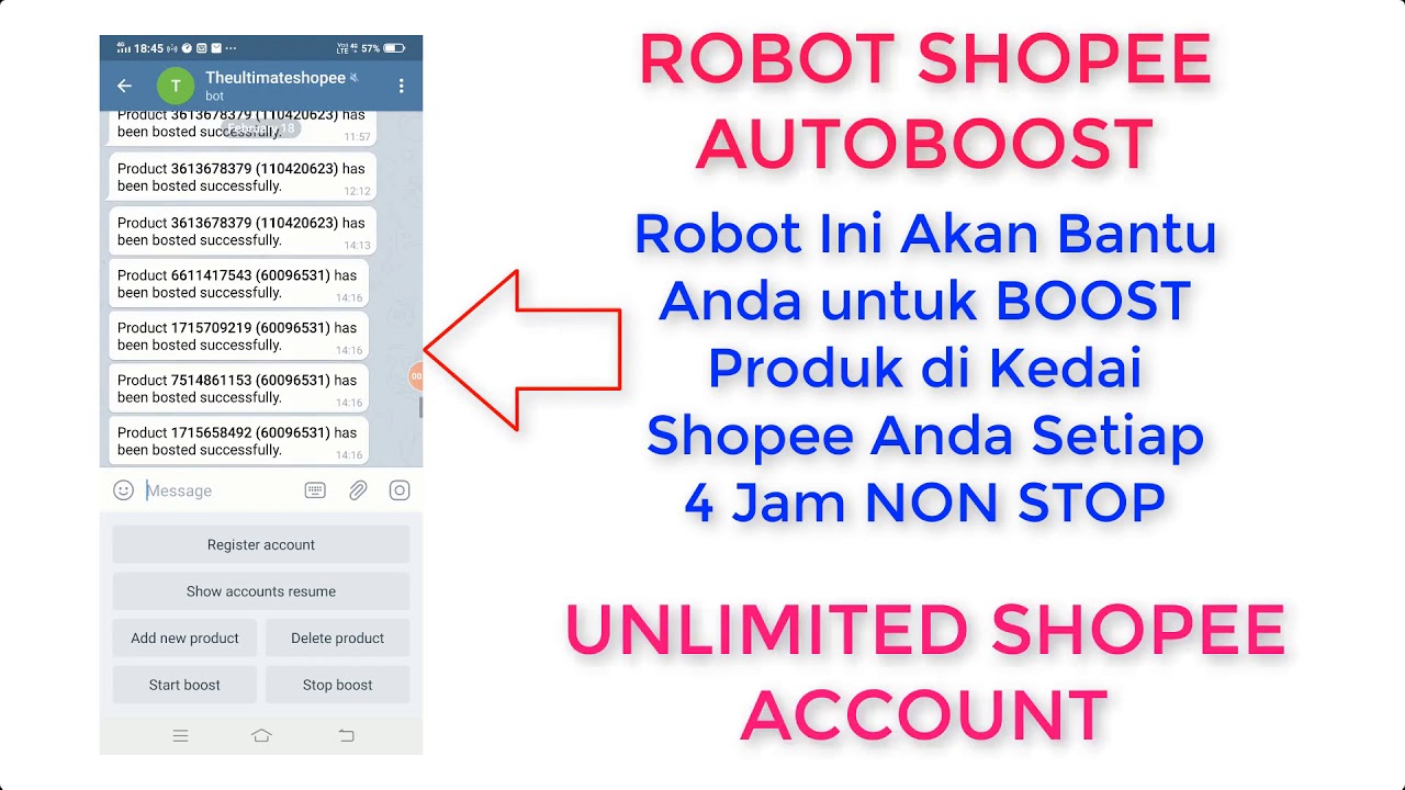Robot Shopee Autoboost