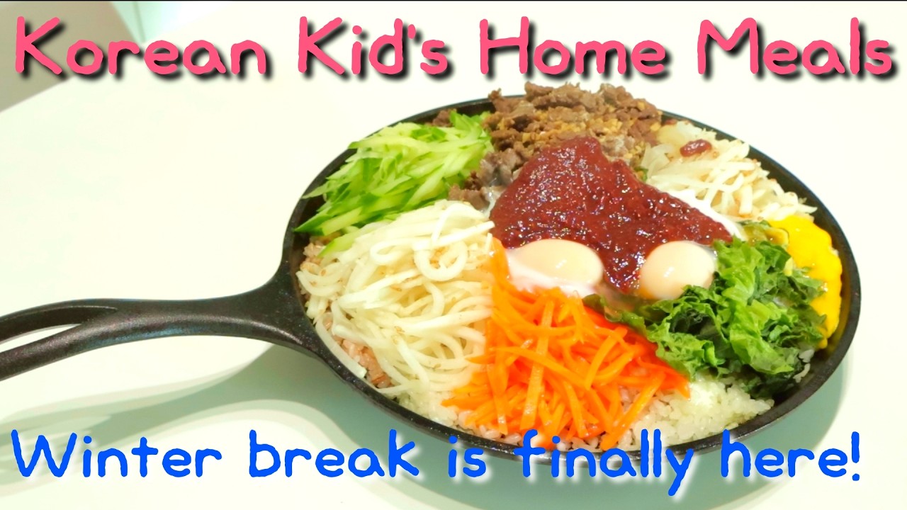 SUB)Korean Mom's Vlog(Korean Namul in the microwave, Stone grilled bibimbab, Spicy chicken feet)