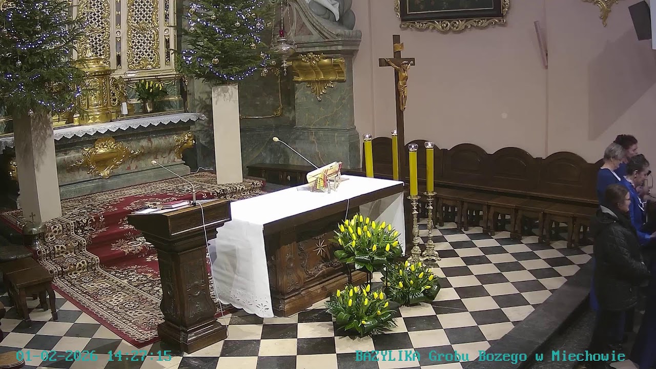 Bazylika Grobu Bożego w Miechowie - LIVE