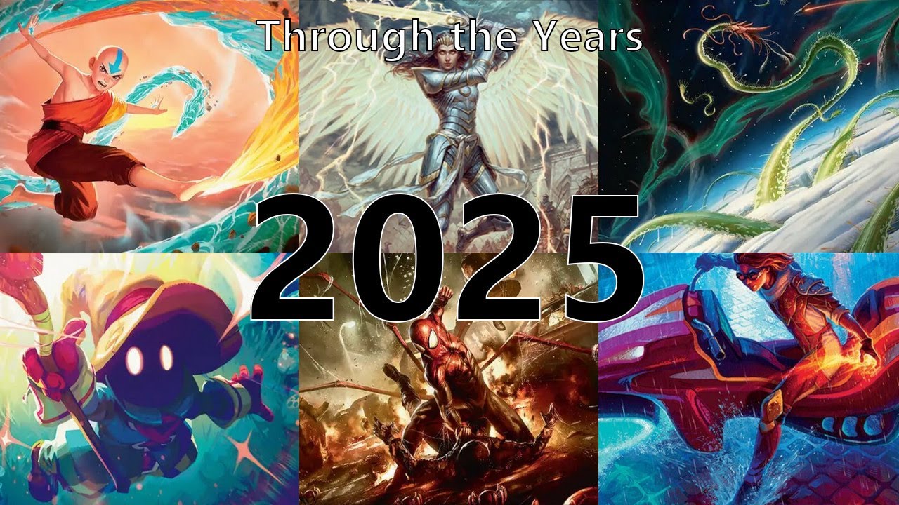 MtG Screensaver - 2025 - Through the Years