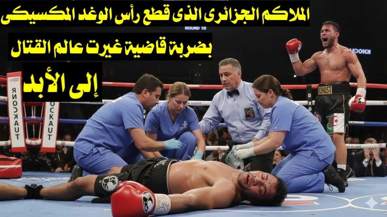 الملاكم الجزائرى الذى قطع رأس الوغد المكسيكى بضربة قاضية غيرت عالم القتال إلى الأبد 